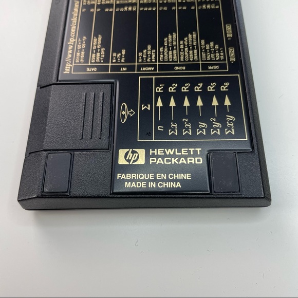 1982 Hewlett-Packard HP-12C Financial Calculator with Manual - Picture 7 of 16